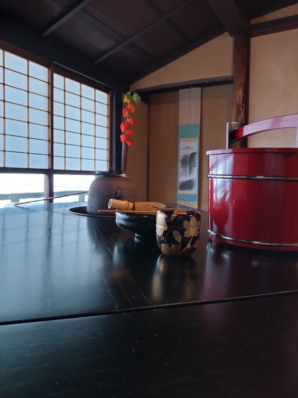 お抹茶席（陶点睛かわさき 2階座敷）